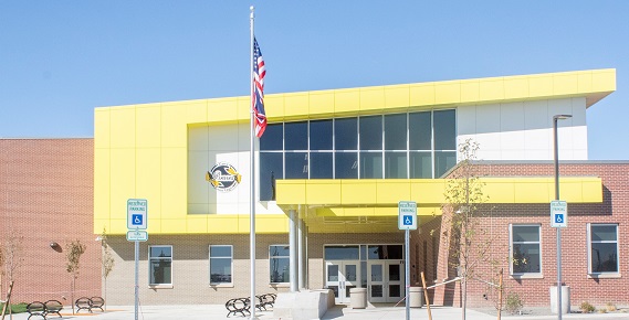 Enterance to Carey JHS